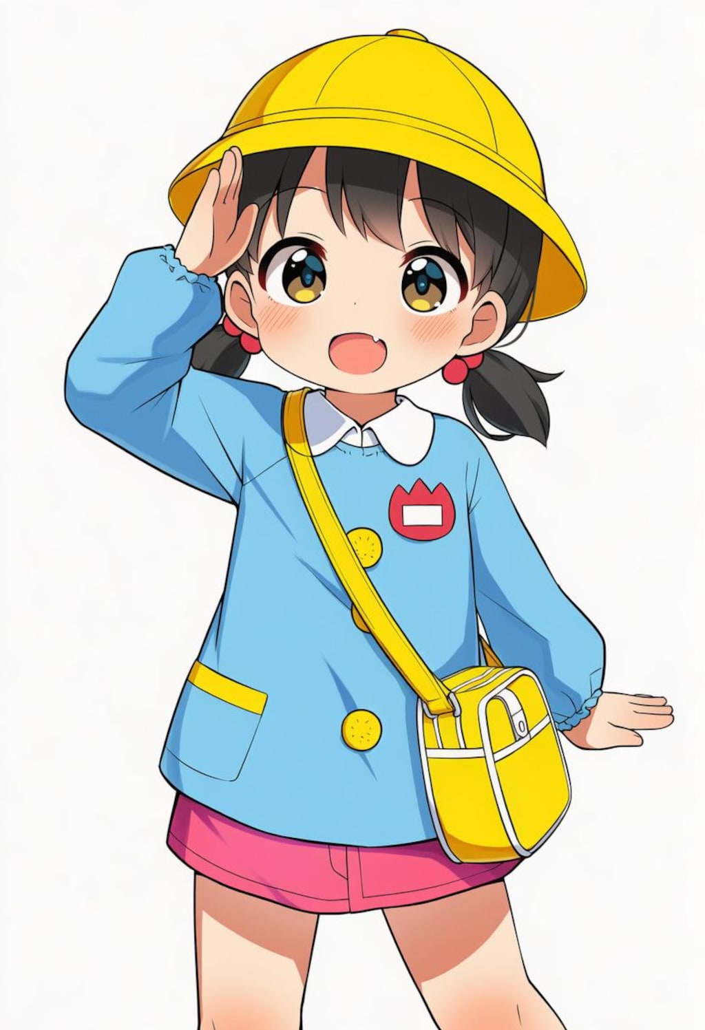 保育園児「よっ！」