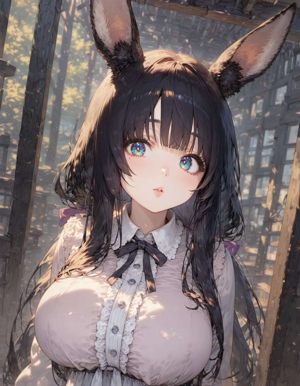 Eyes Hidden in the Old Forest