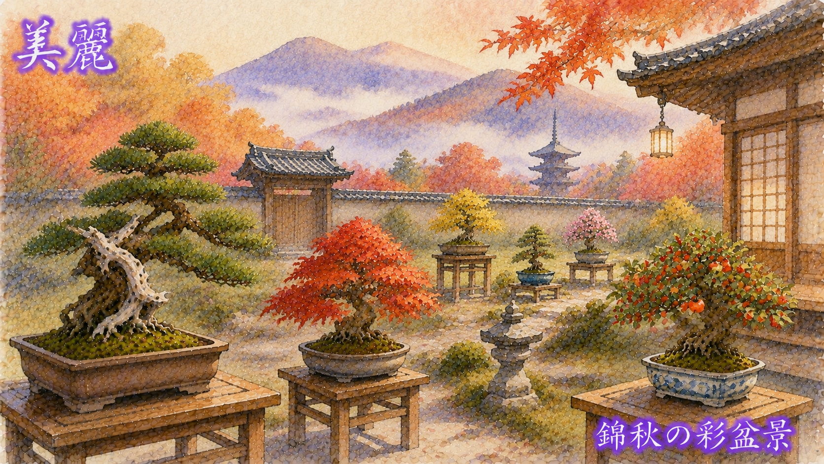 Bonsai Wabisabi / 盆栽・侘寂 #patreon #ChatGPT #customGPT #GPTs  #美麗 #盆栽 #侘寂 #Japanese #beautiful #wabisa | の人気AIイラスト・グラビア