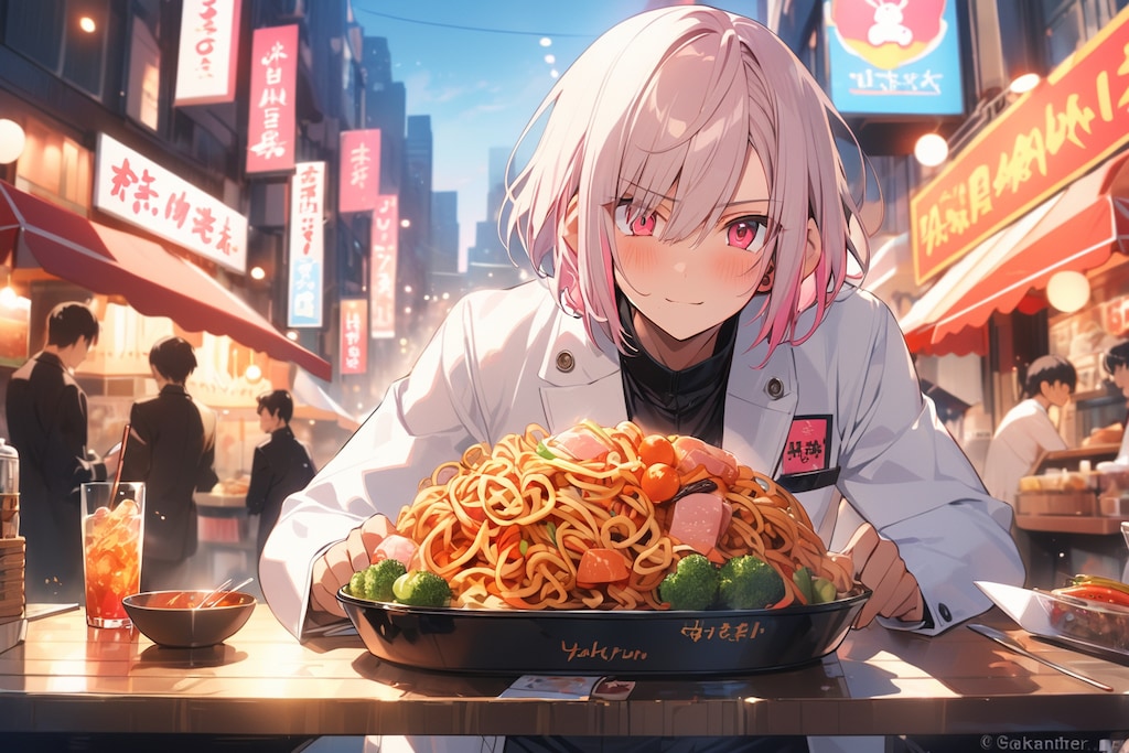 山盛りの焼きそば