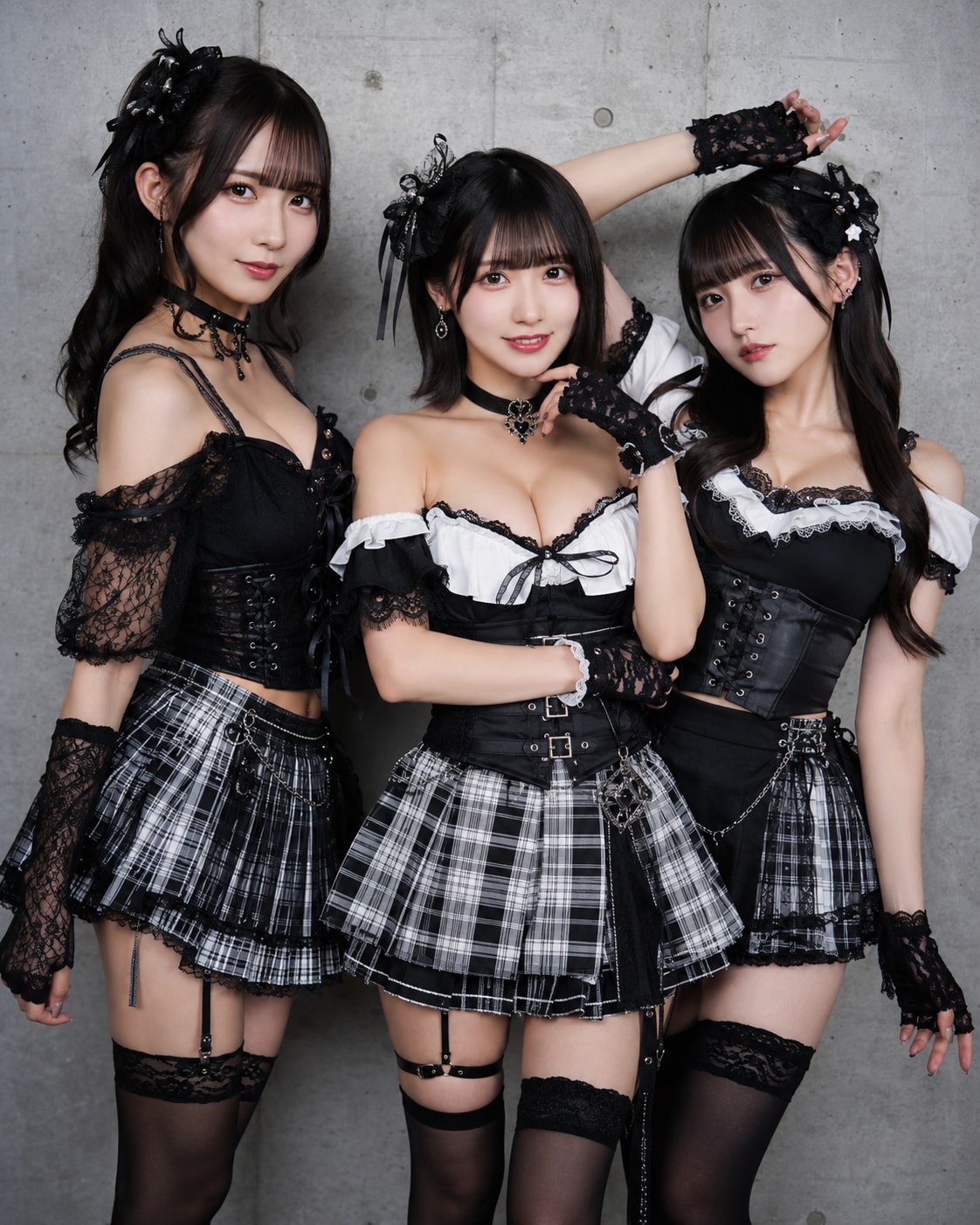 ゴシック×清楚な可愛いアイドル🌸