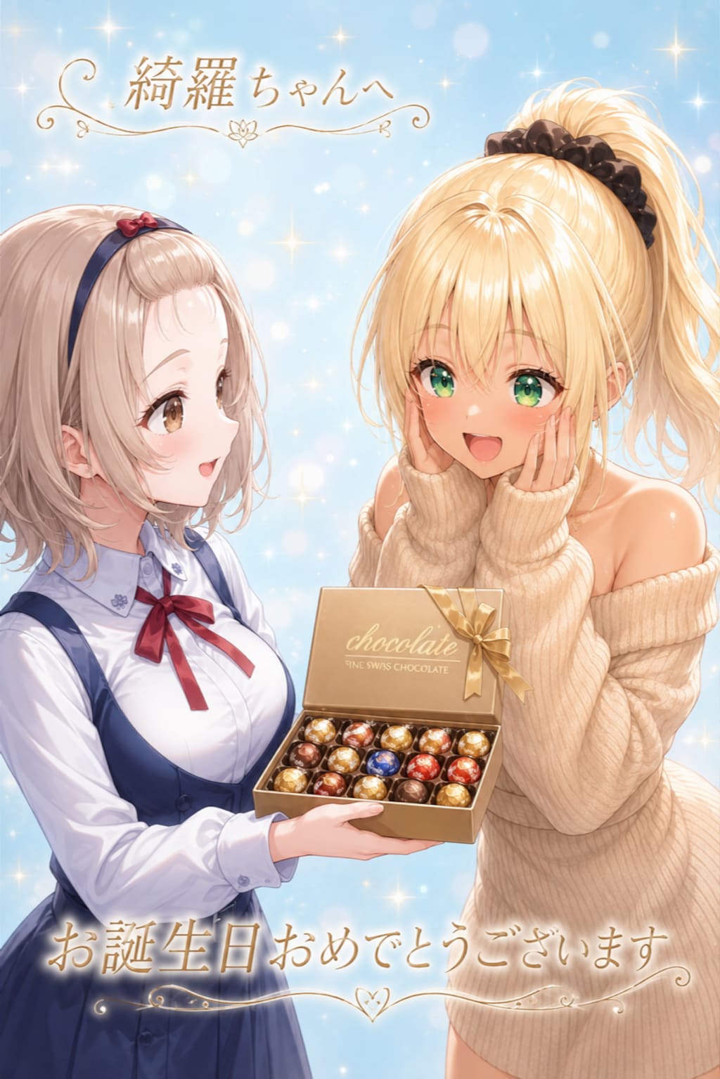 綺羅ちゃんお誕生日おめでとうございます♪