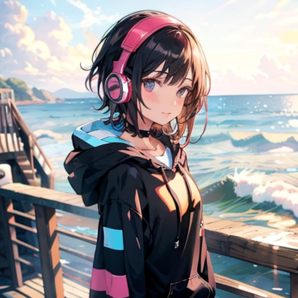 海で見た女の子