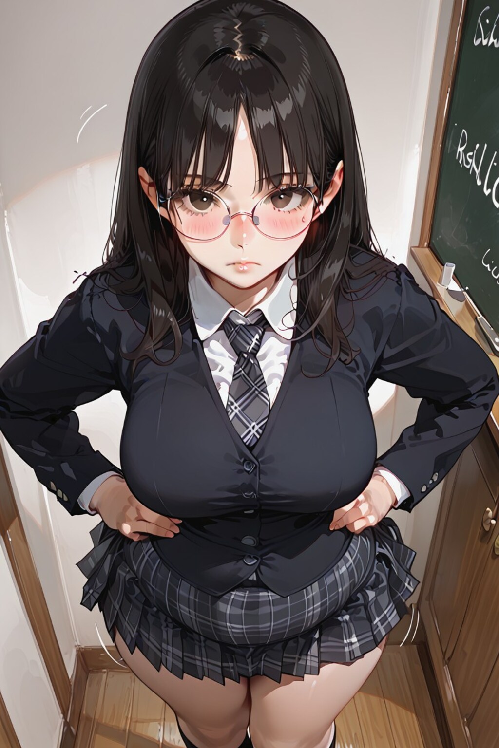 地味だと思っていた幼馴染いいんちょが彼女になった途端に大胆になるまでの100日間（2日目）