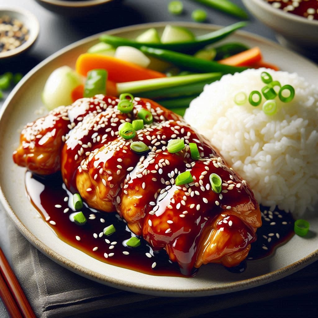 鶏の照り焼き