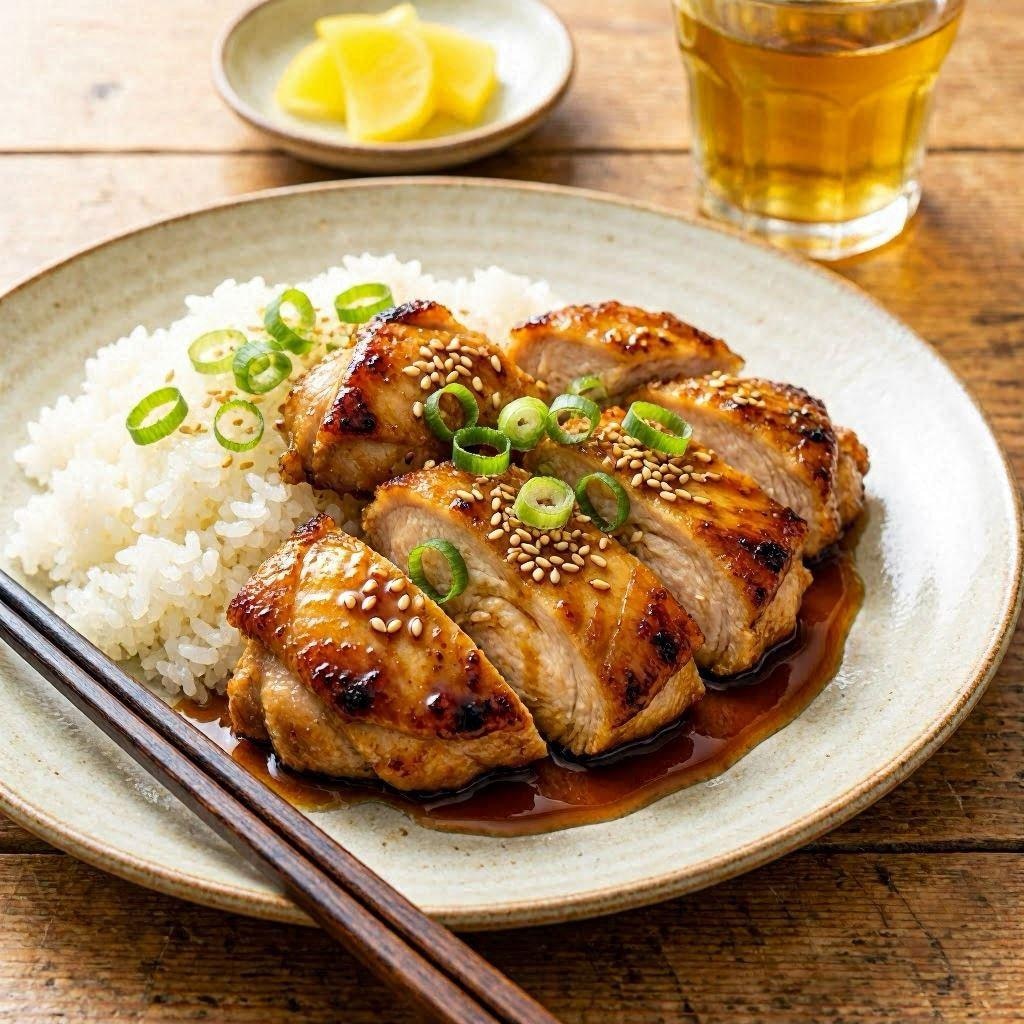 鶏の照り焼き