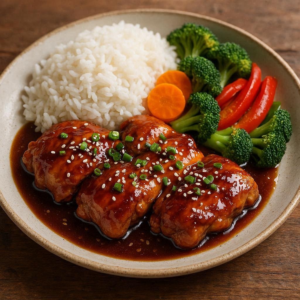 鶏の照り焼き