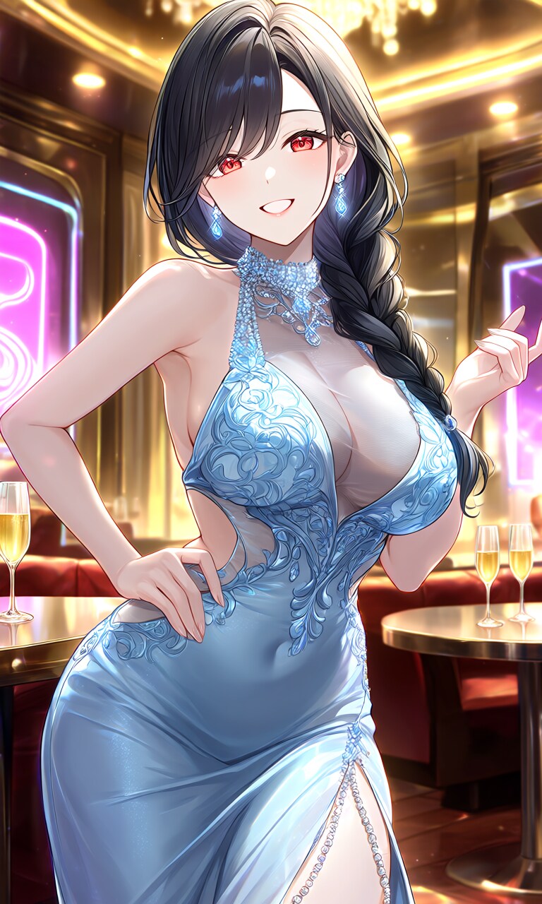 【うちの子ママ】うちの町、美熟女キャバクラOL開店③