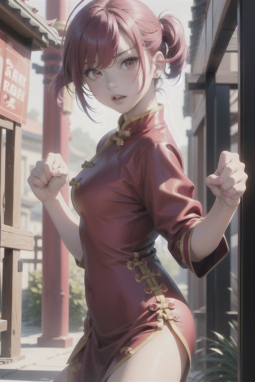 (12作品)格闘家/martial artist