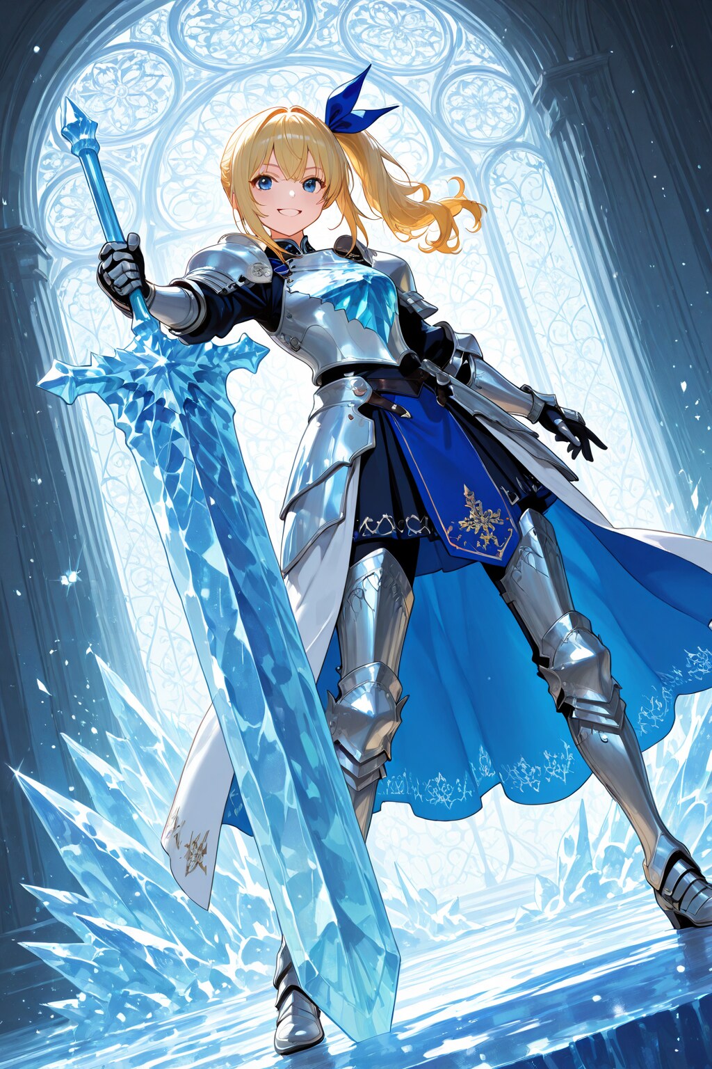 金髪少女騎士