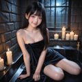 死神ちゃん　風呂上がり 3枚目