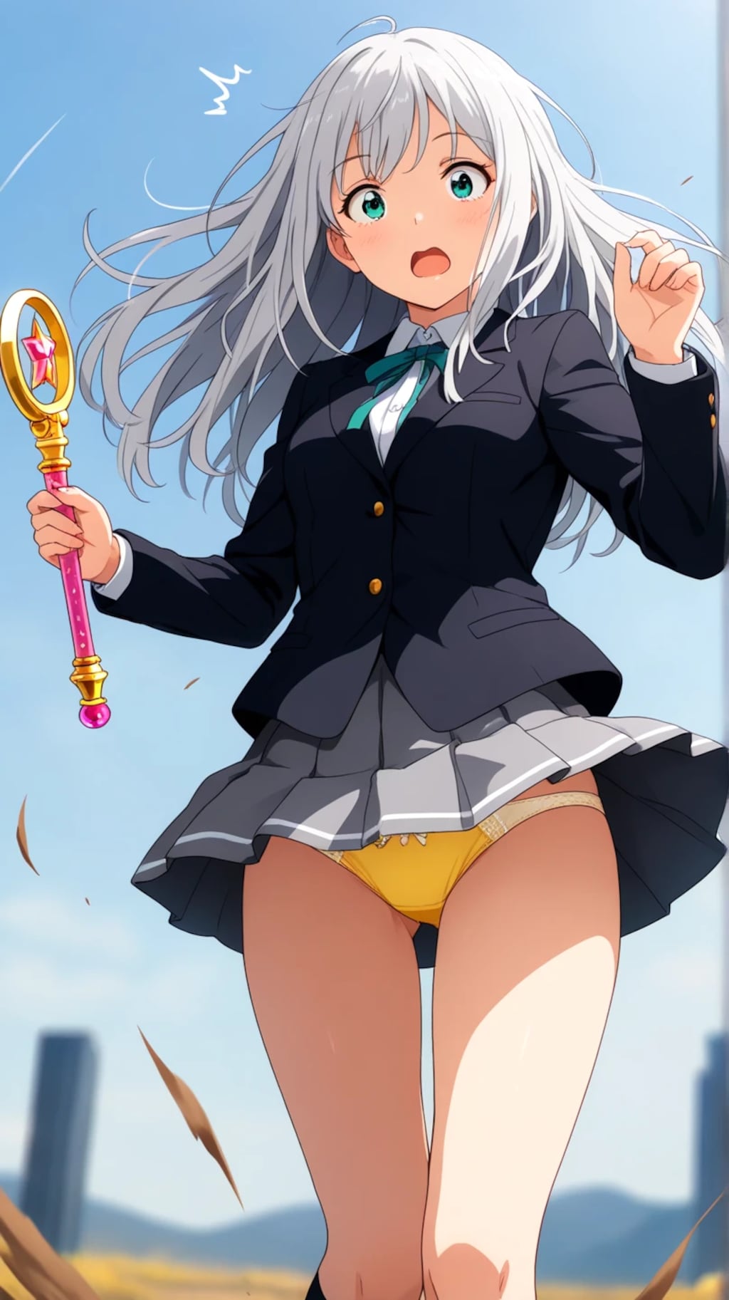 変し・・・キャッ!?