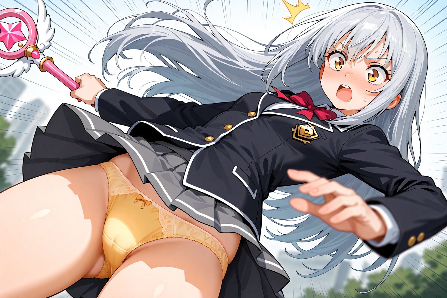 変し・・・キャッ!?