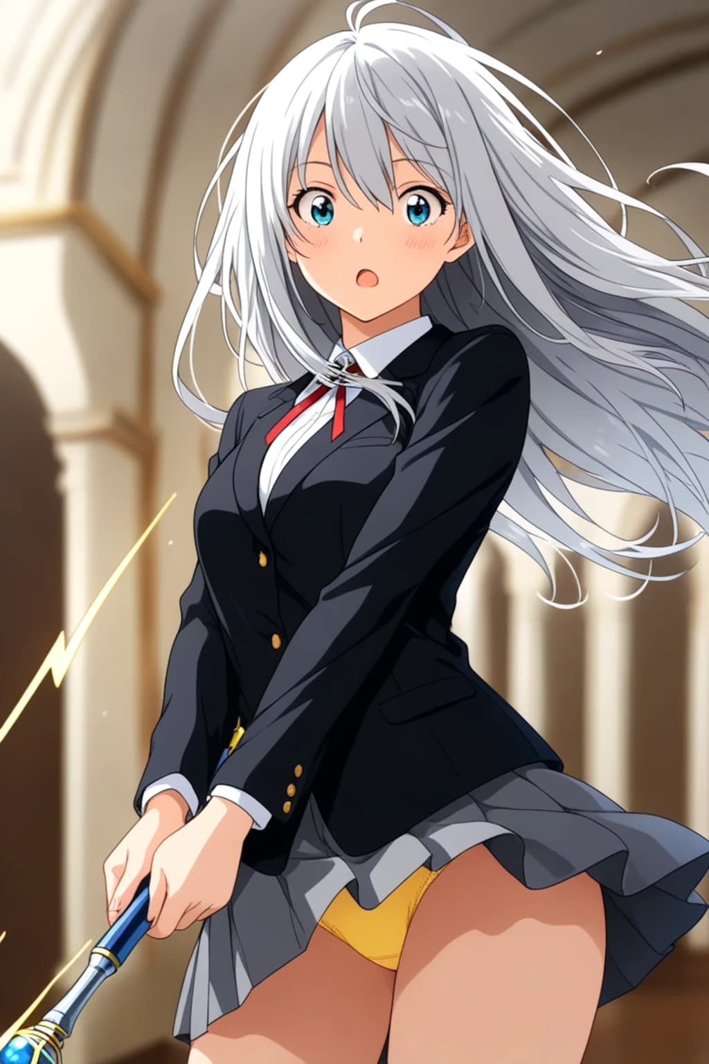変し・・・キャッ!?