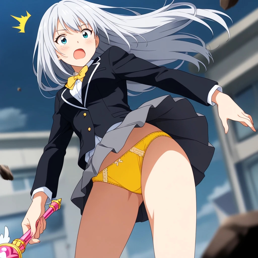 変し・・・キャッ!?