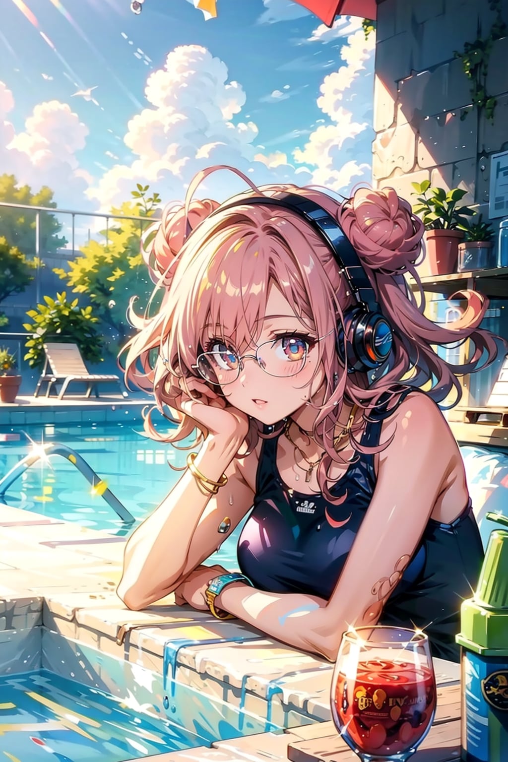 泳ぐ気ないです | の人気AIイラスト・グラビア