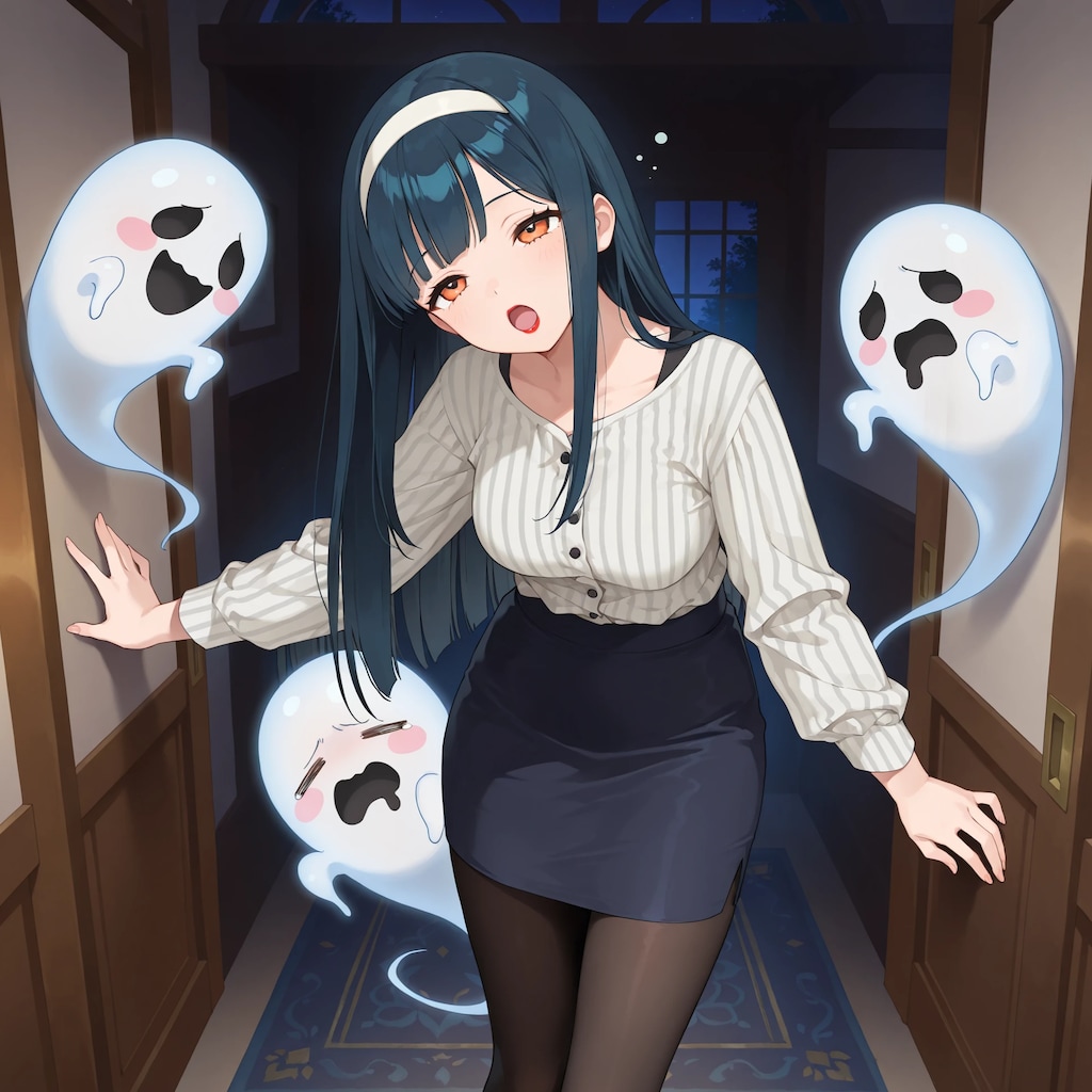 ムリムリムリ… バタッ！