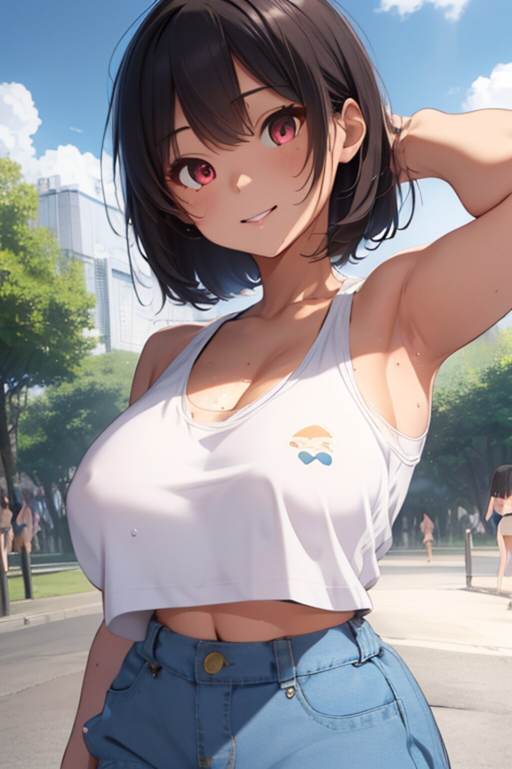夏の女の子