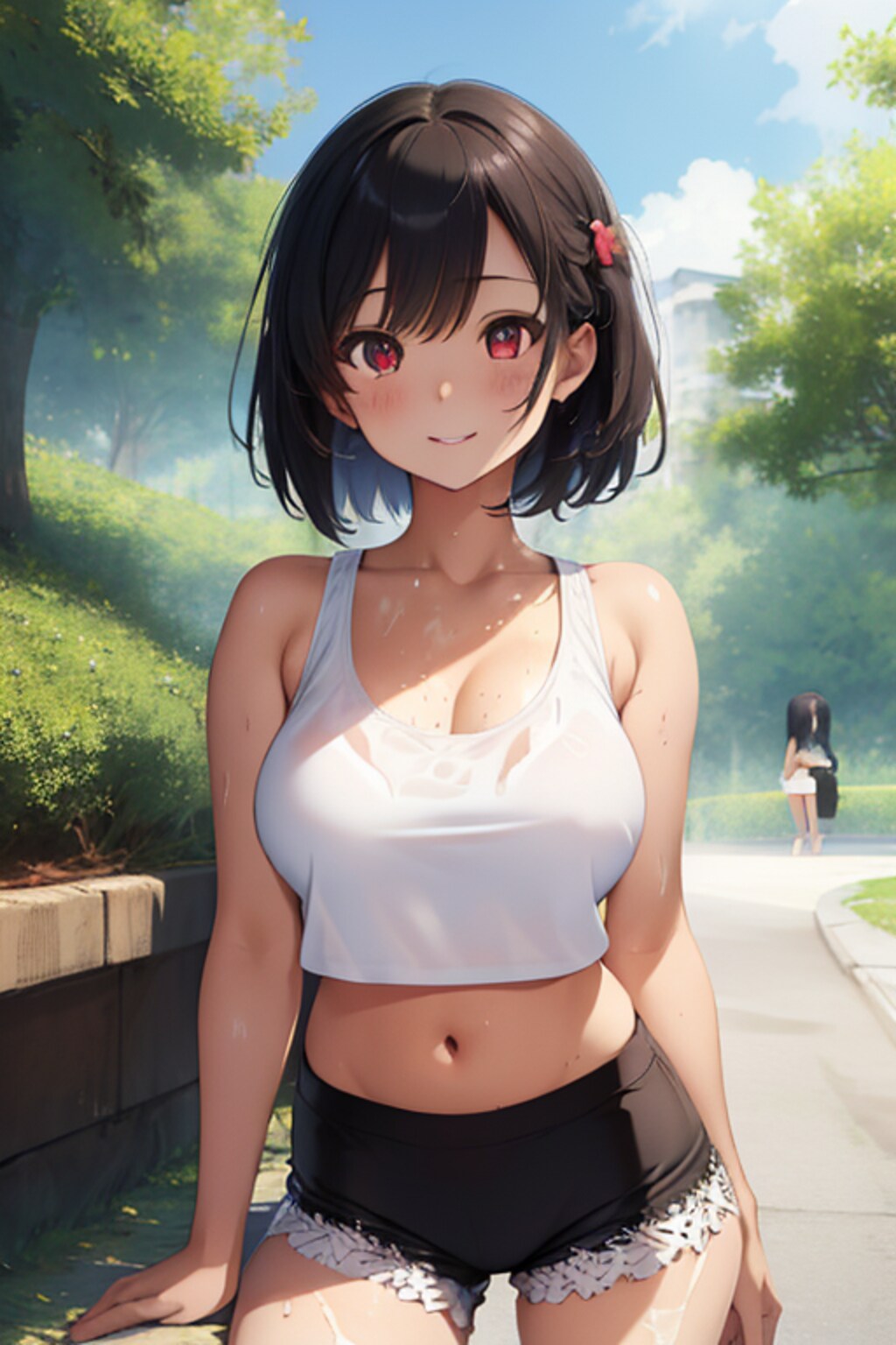 夏の女の子