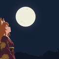 月夜の狐 (狐13) 3枚目