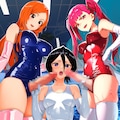 ふたなり 朽木ルキア × 井上織姫 × 毒ヶ峰リルカ 6枚目
