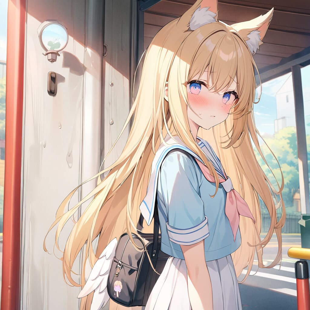 バス停暑いね