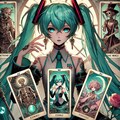 初音ミクとタロットカード 2枚目