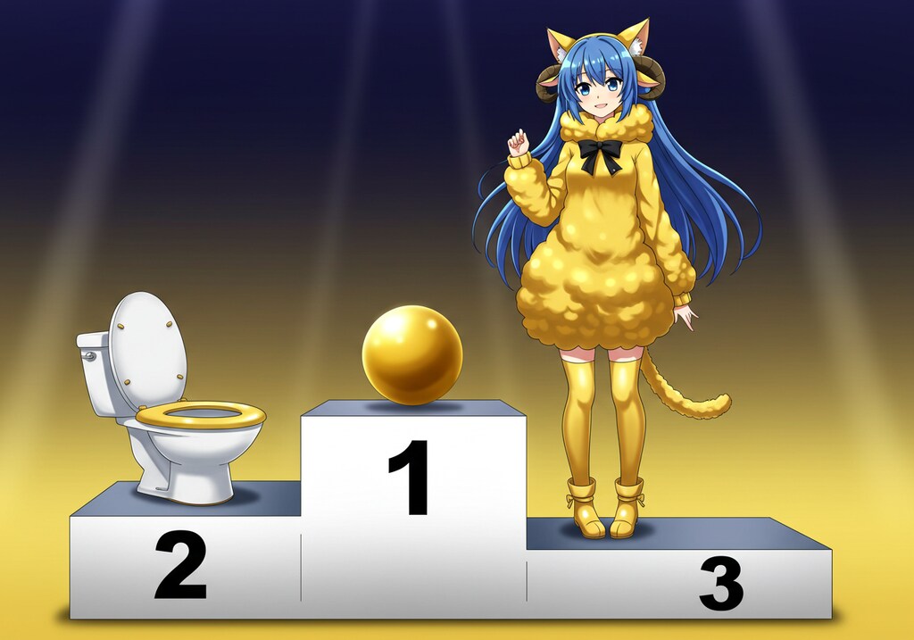 [がぞうどうぞ]３位だったので