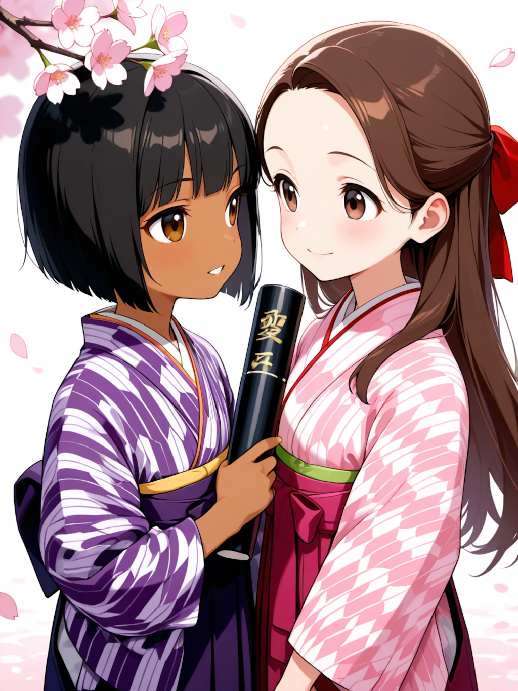 卒業式風