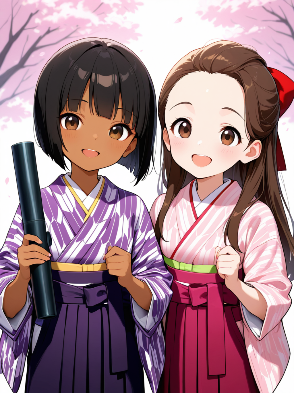 卒業式風