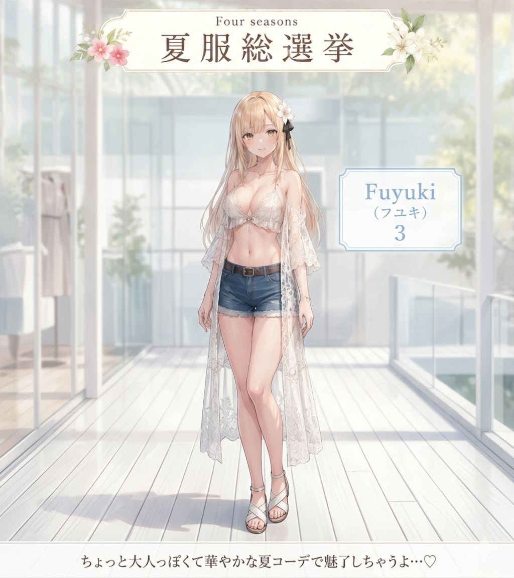 夏服総選挙〜ハルネ&フユキ編