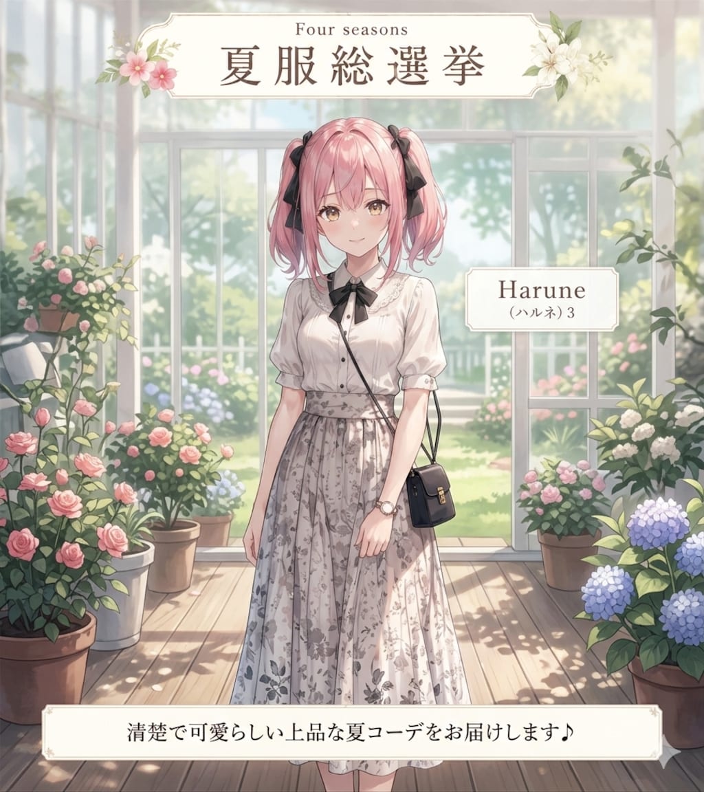 夏服総選挙〜ハルネ&フユキ編