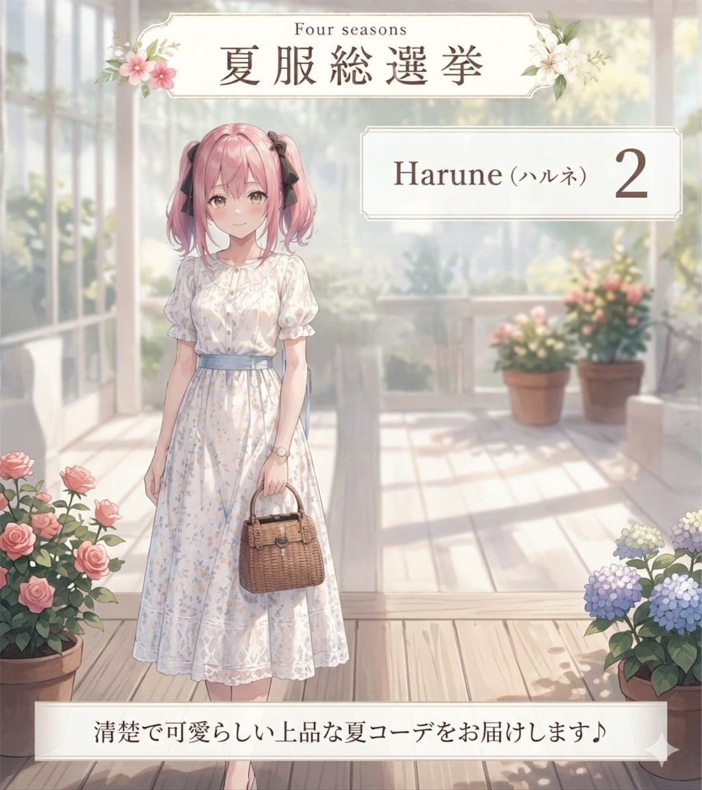 夏服総選挙〜ハルネ&フユキ編