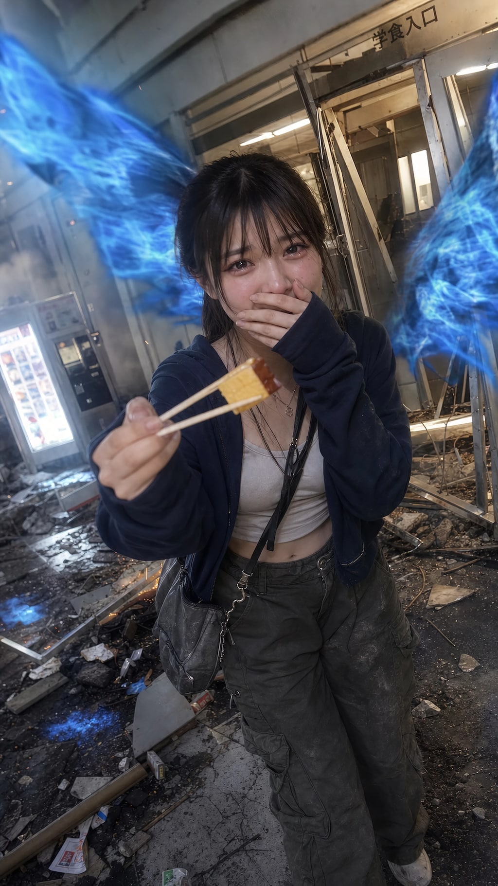 Even Angels Bring Snacks After the Apocalypse