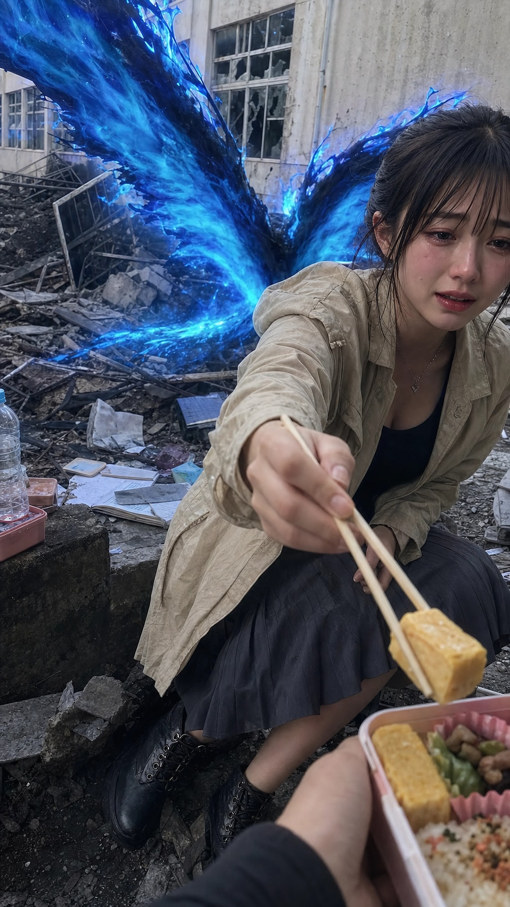 Even Angels Bring Snacks After the Apocalypse