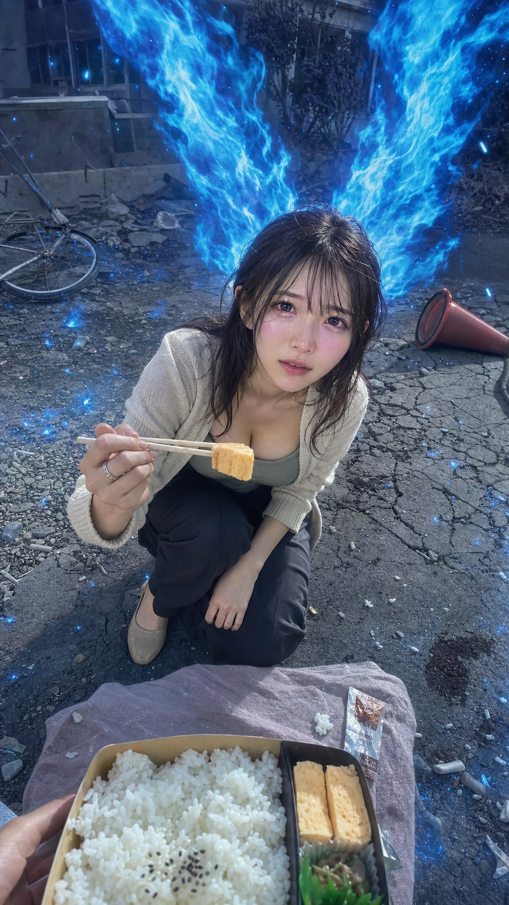 Even Angels Bring Snacks After the Apocalypse