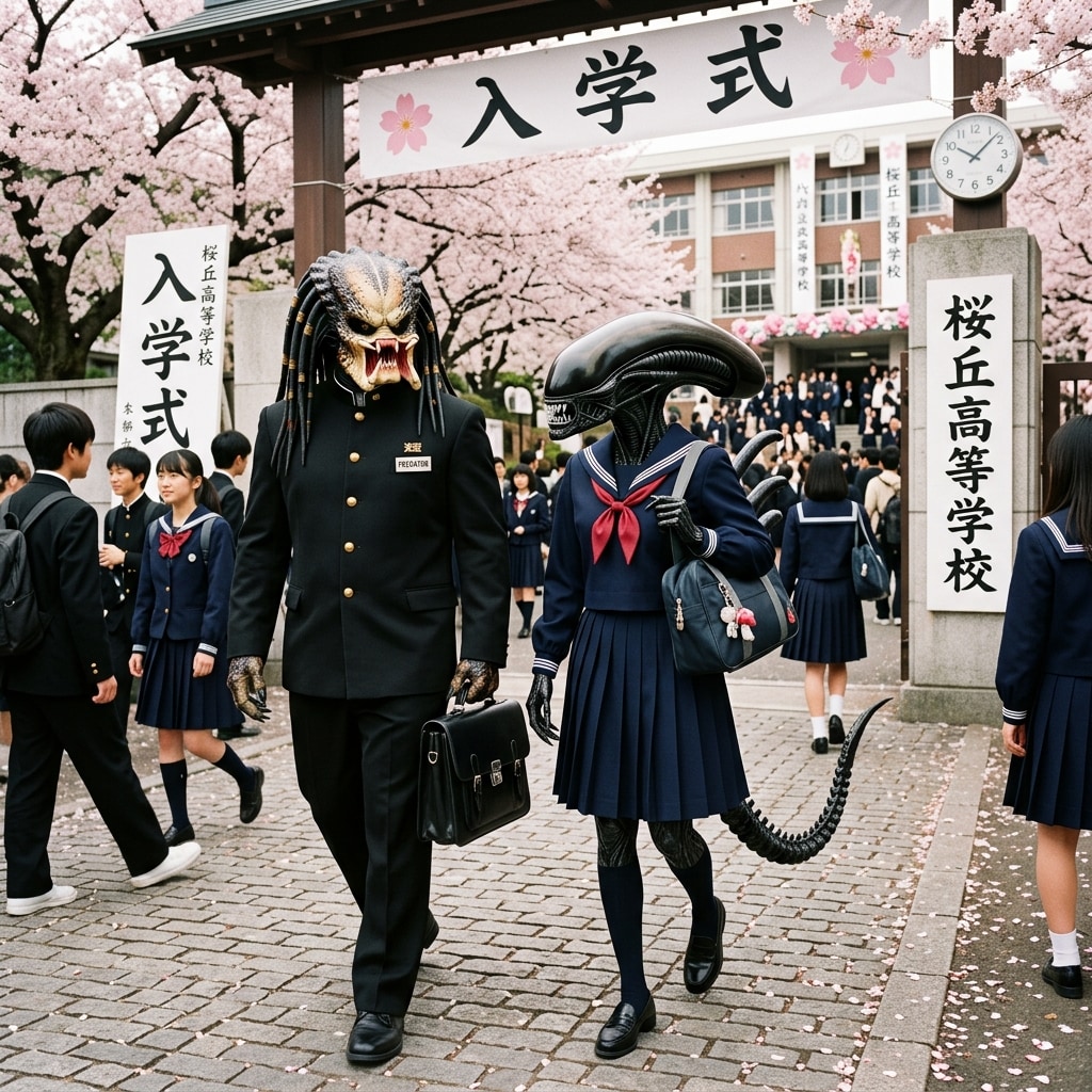 新入生 | の人気AIイラスト・グラビア