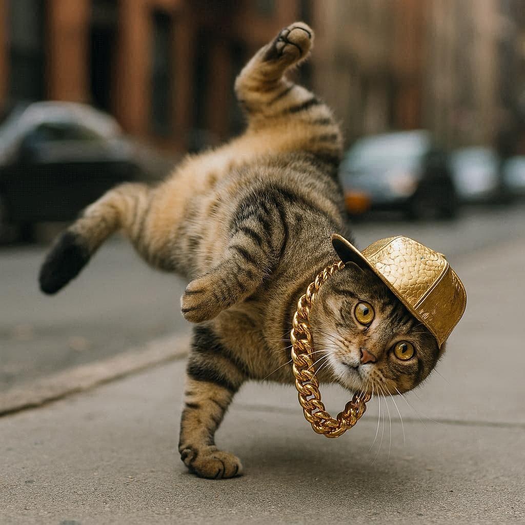 お金持ちの猫