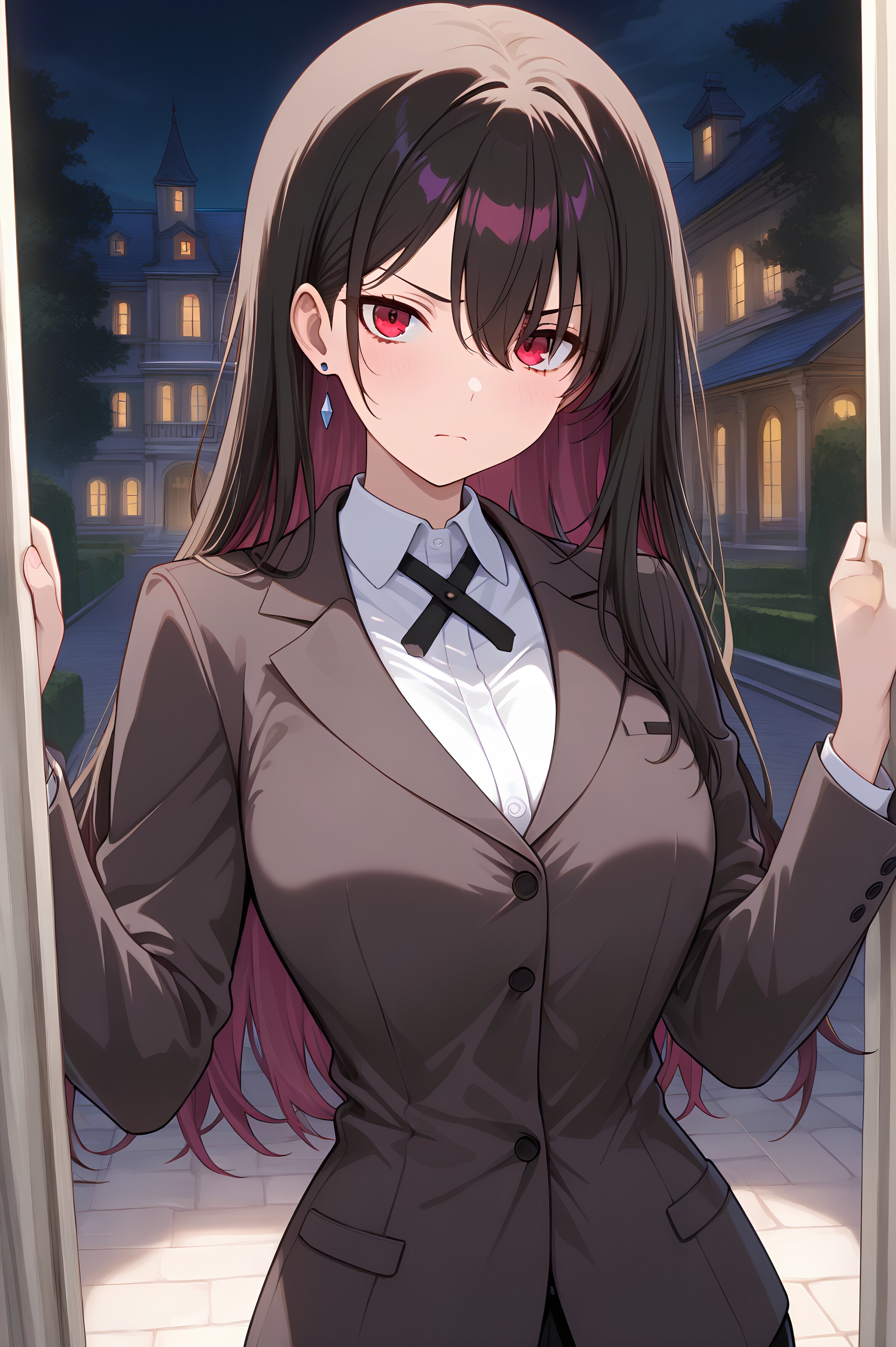 このような時間に何の御用ですか？