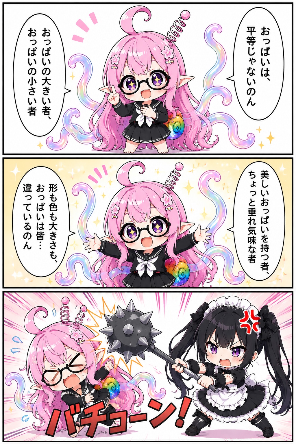 おっぱいは平等ではない（パロディのパロディ）