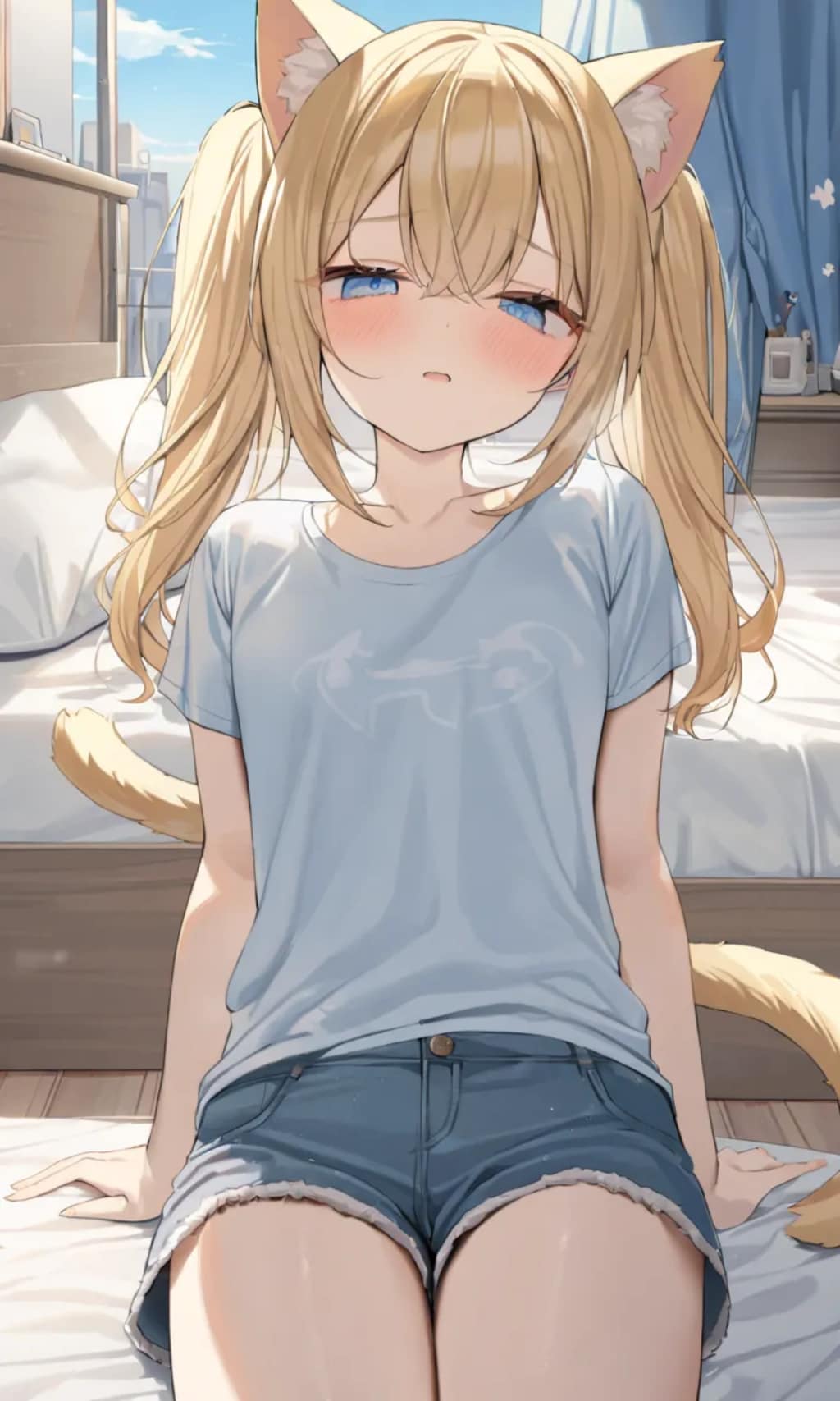 こるり「眠い」まや「おはよう新学期だ」