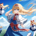 東方　アリス・マーガトロイド　長い髪 3枚目