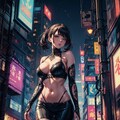 cyberpunk girl 4枚目