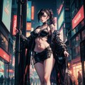 cyberpunk girl 2枚目