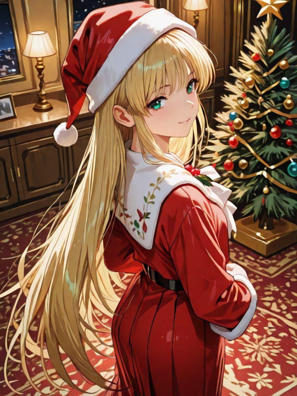 金髪フラッチェサンタ