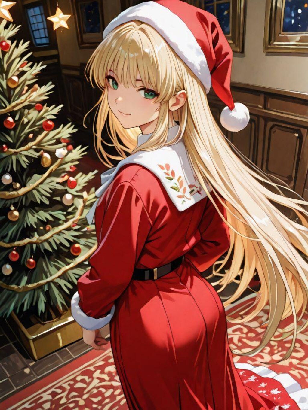 金髪フラッチェサンタ