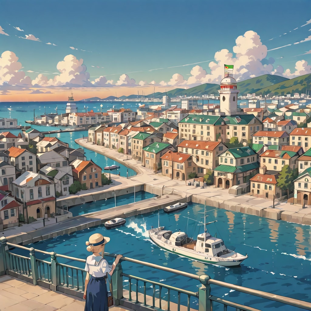 港街並み | の人気AIイラスト・グラビア