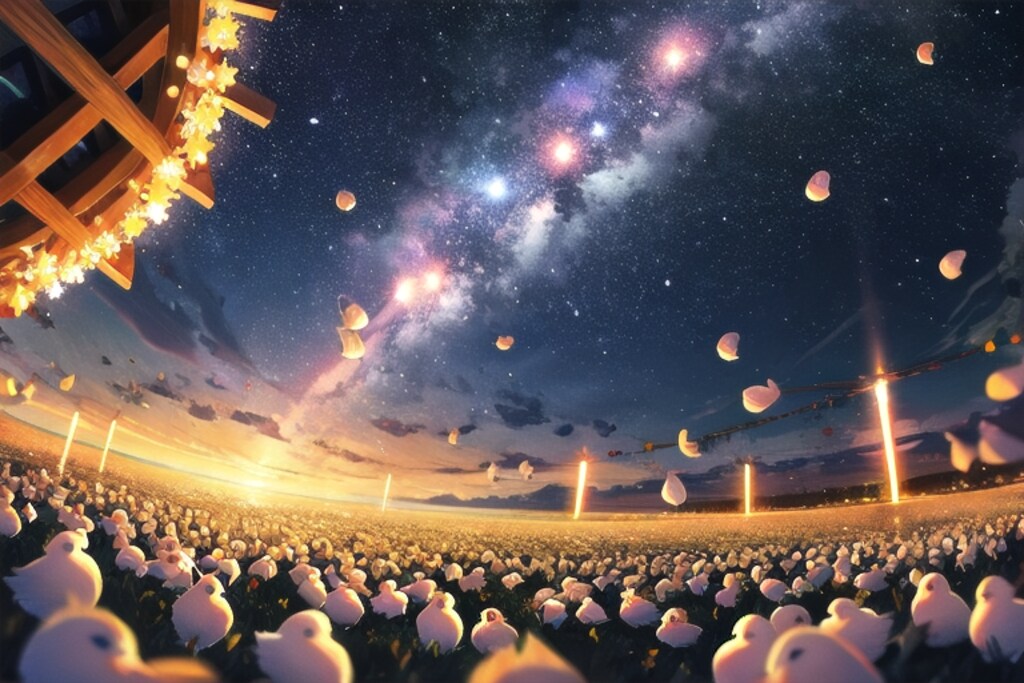 空から降る一億のぴよ