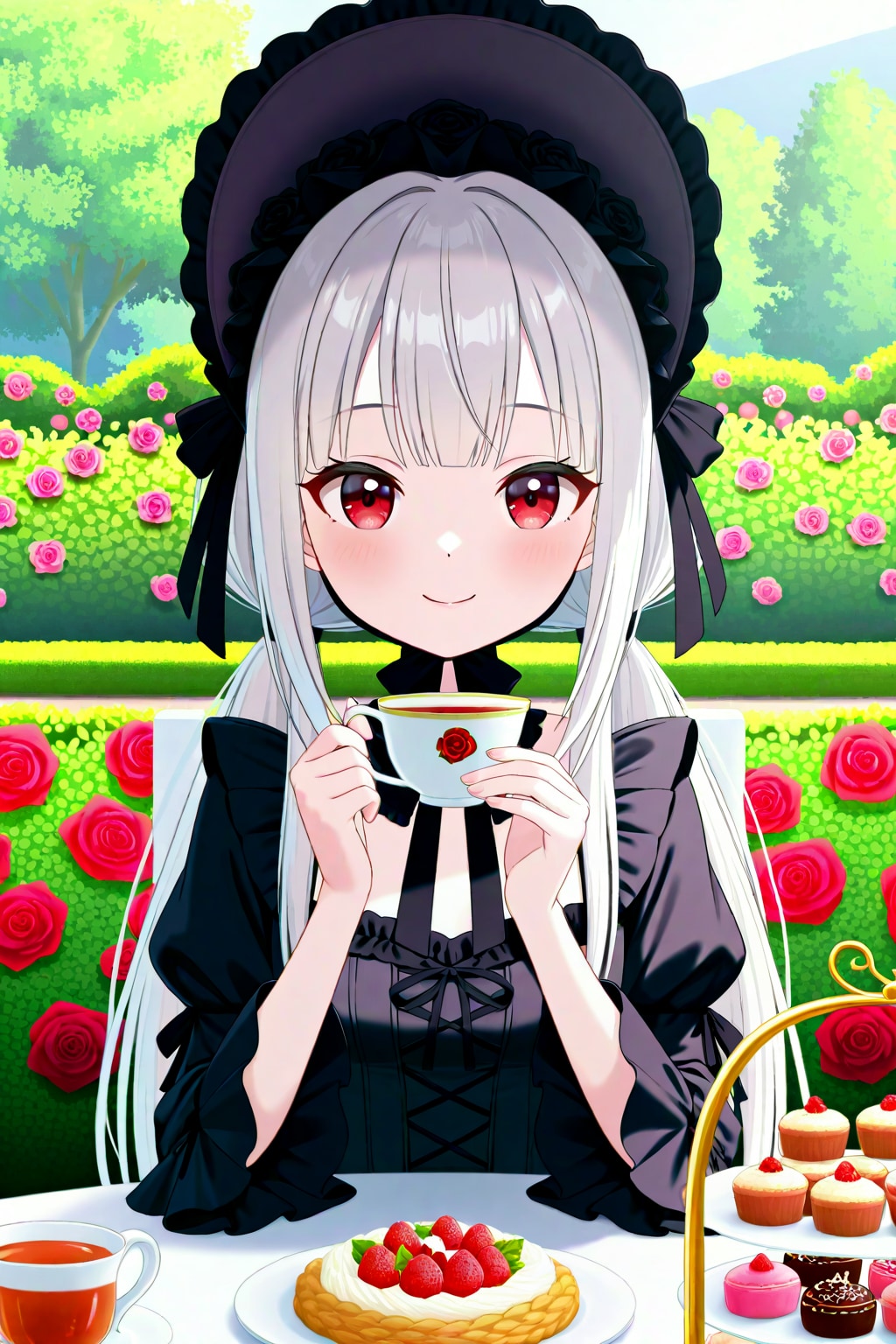 アイちゃんとお茶会