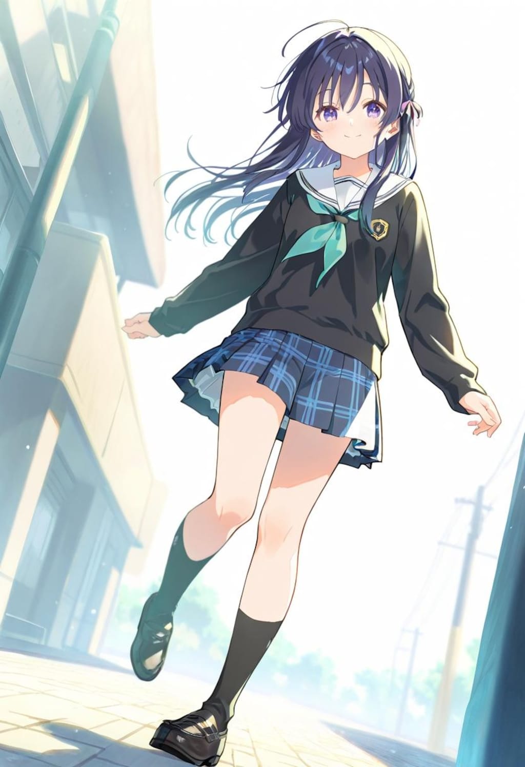 黒髪女子生徒（319）